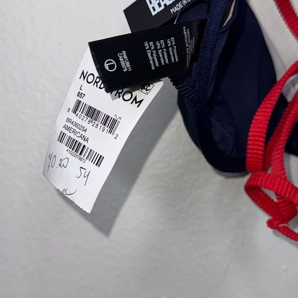 BEACH RIOT Kori Top in Americana Colorblock Womens Size Large - Picture 8 of 9